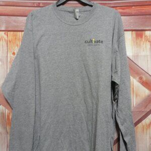 Cultivate Farms Premium Cannabis Long sleeve T, EUC~soft, comfortable